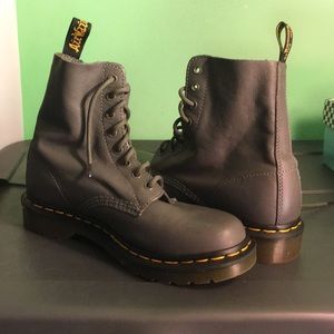 Grey Dr.Marten Boots
